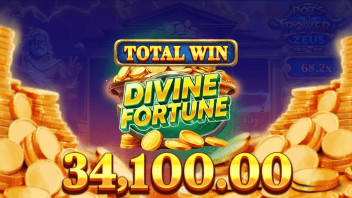 Pots of Power: Zeus - ganho final do bônus